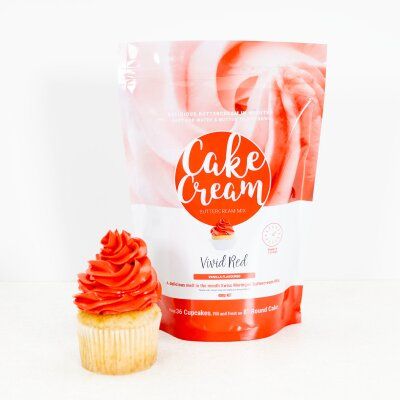 Cake Cream - Vivid Red
