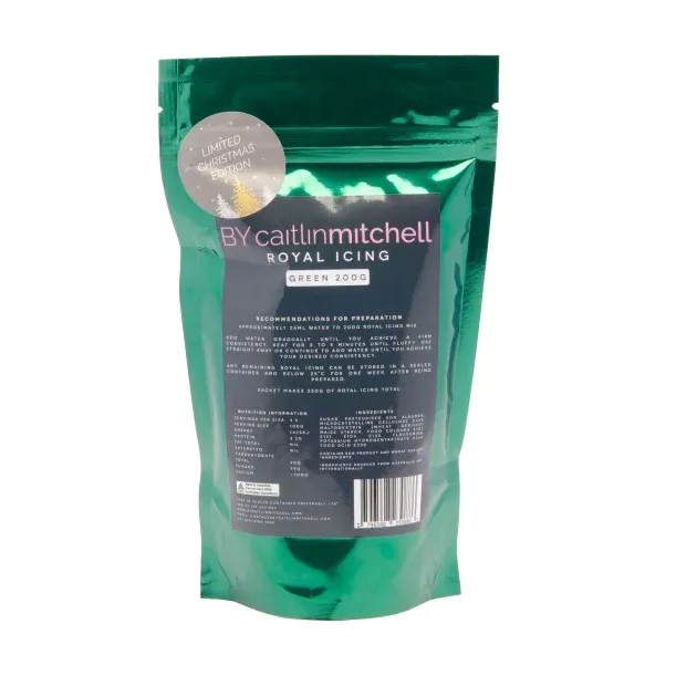 BYCM - Royal Icing - Green - 200g