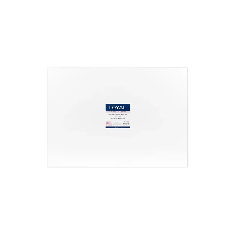 10mm Masonite White Board Full Slab (20x28")