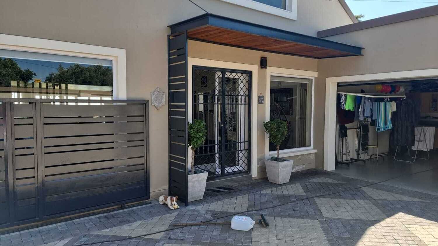 custom steel door & inserts