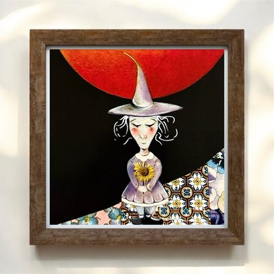 Little Witch❤️ - Framed