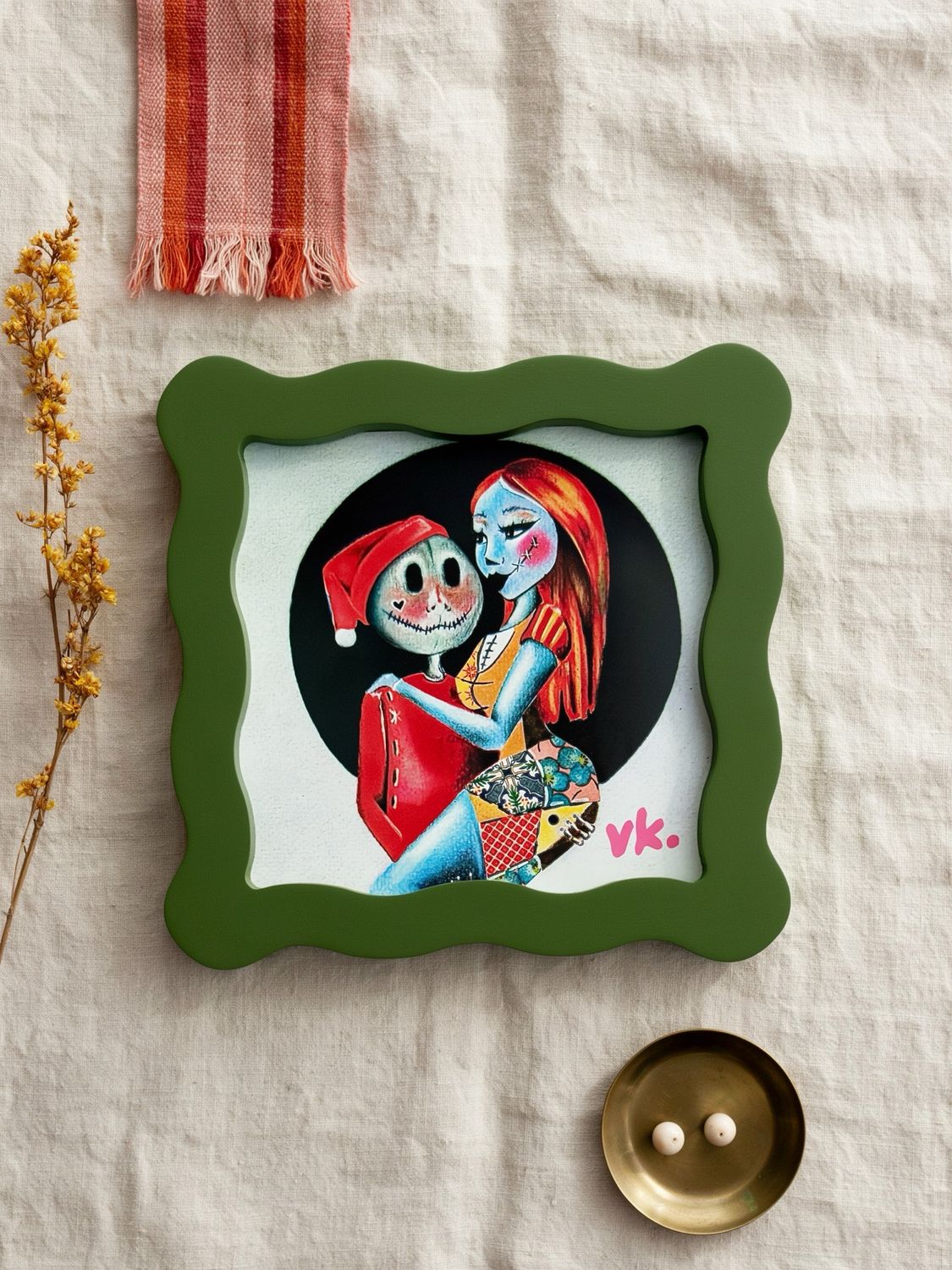 Jack And Sally ♡ Framed ♡