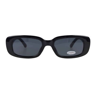 Occhiali Da Sole modello vintage colore nero protezione lenti UV400