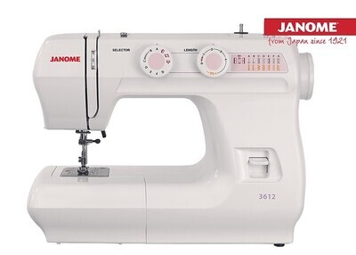 Máquina de coser Janome 3612
