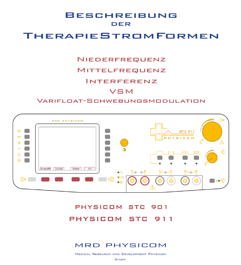 Gebrauchsanweisung für Physicom STC 901