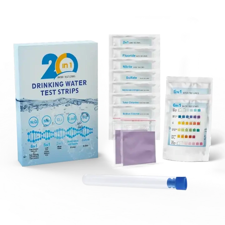 20 in 1 Universal Water Quality Testing at Home pool and drinking water