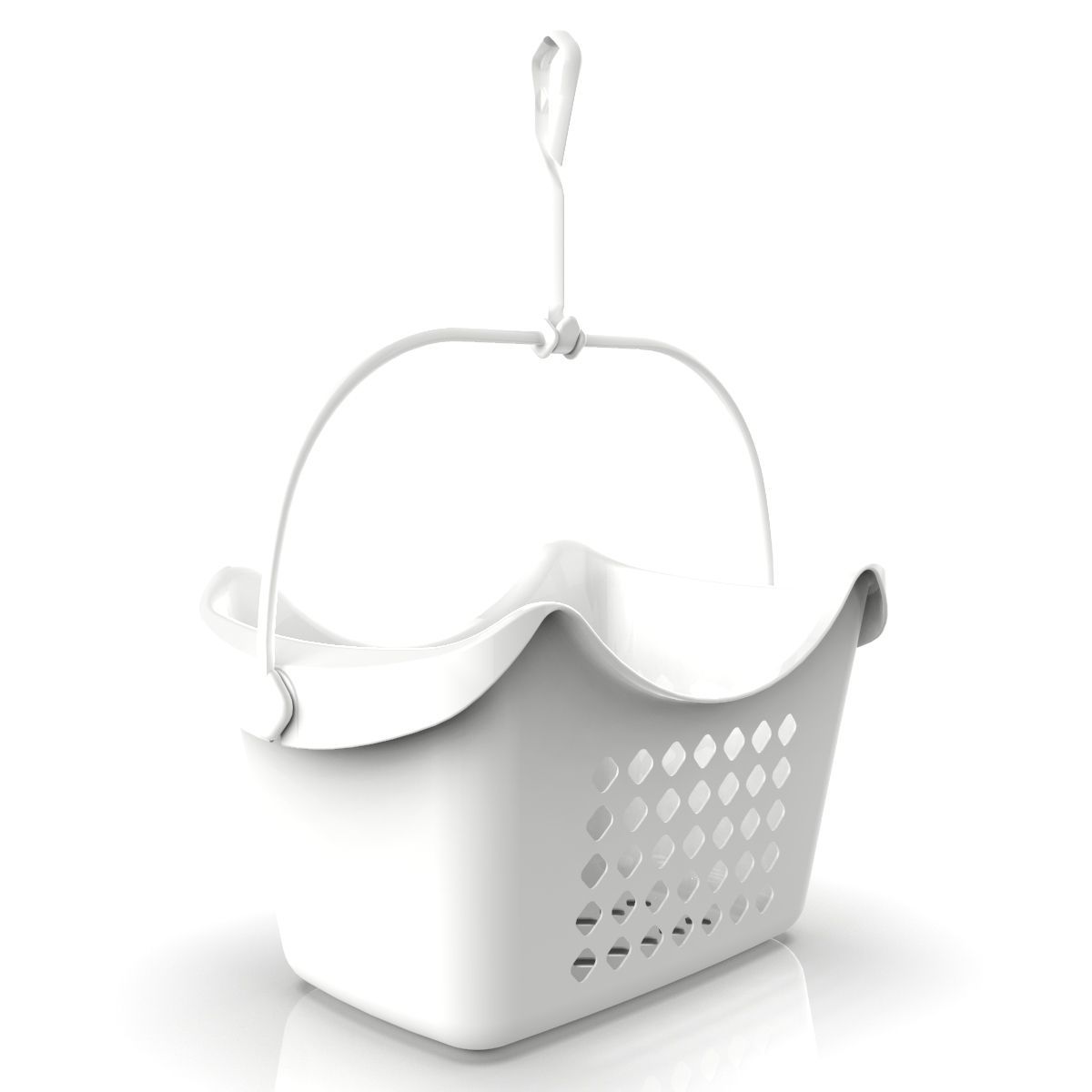 BASKET CHIC MAXIMOLAS WHITE 1887
