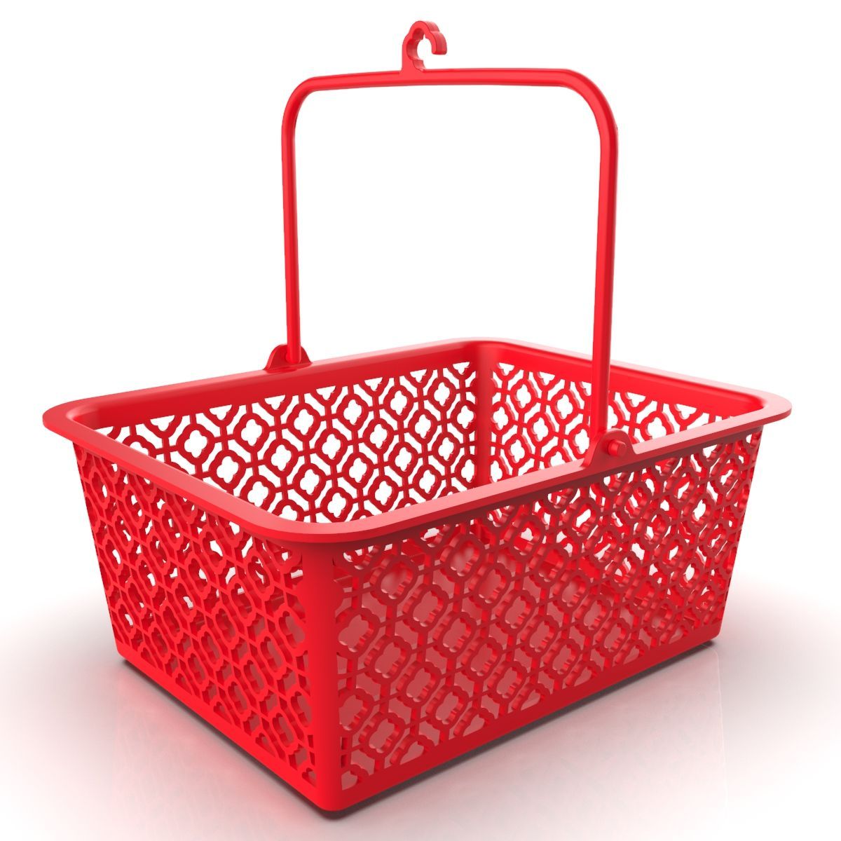 BASKET MOSAIC MAXIMOLAS RED 41171