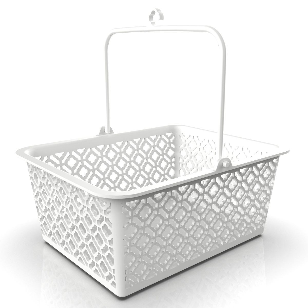 BASKET MOSAIC MAXIMOLAS WHITE 1887