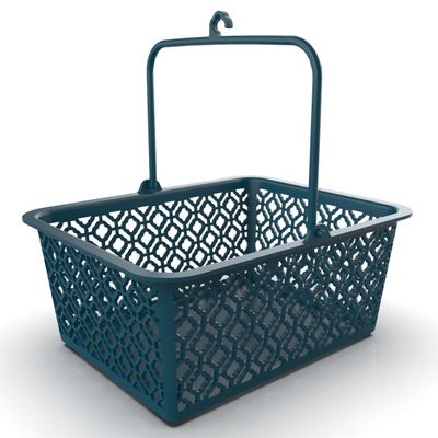 BASKET MOSAIC MAXIMOLAS BLUE 62405