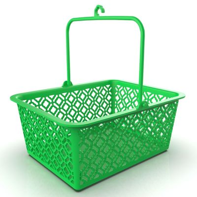 BASKET MOSAIC MAXIMOLAS GREEN 52248