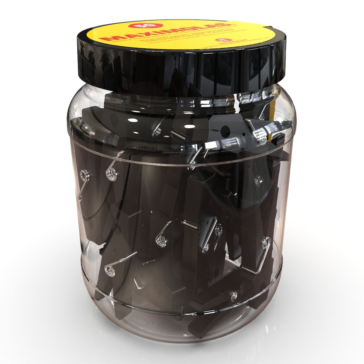TARRO RAINBOW MAXIMOLAS+50 MAXIMOLAS NEGRO 81373