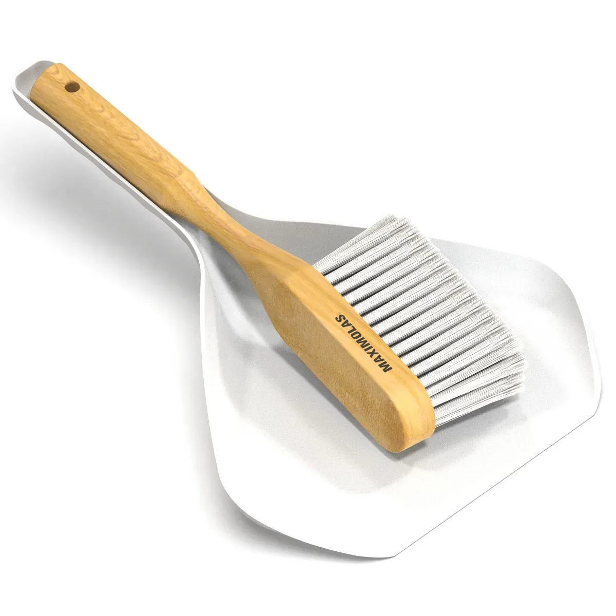 DUSTPAN STALKER&BROOM MAXIMOLAS WHITE 1887