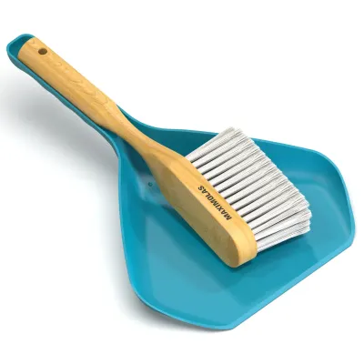 DUSTPAN STALKER&BROOM MAXIMOLAS BLUE 62357