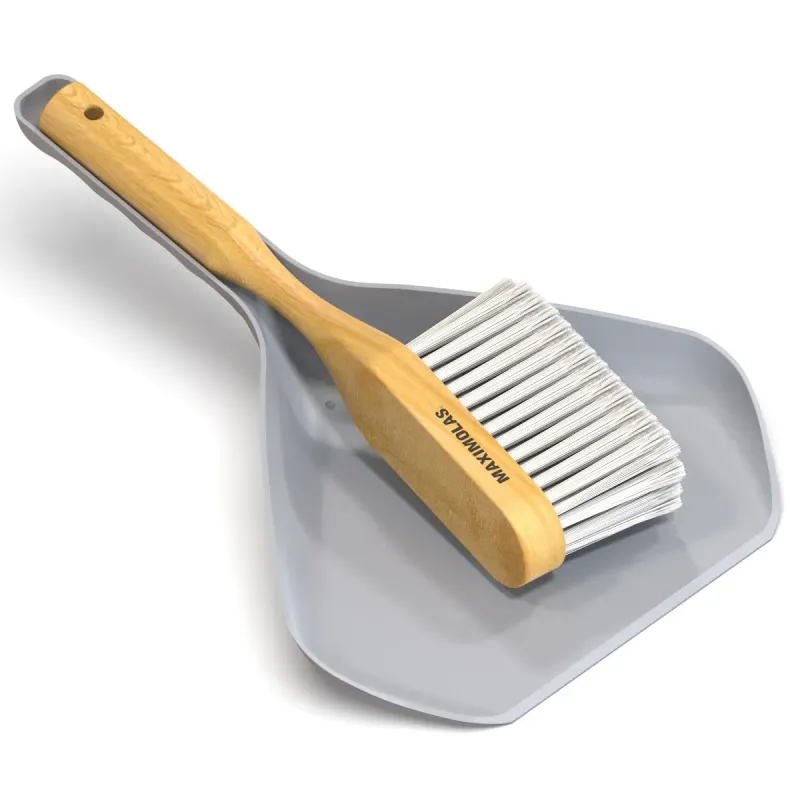 DUSTPAN STALKER&BROOM MAXIMOLAS GRAY 82484