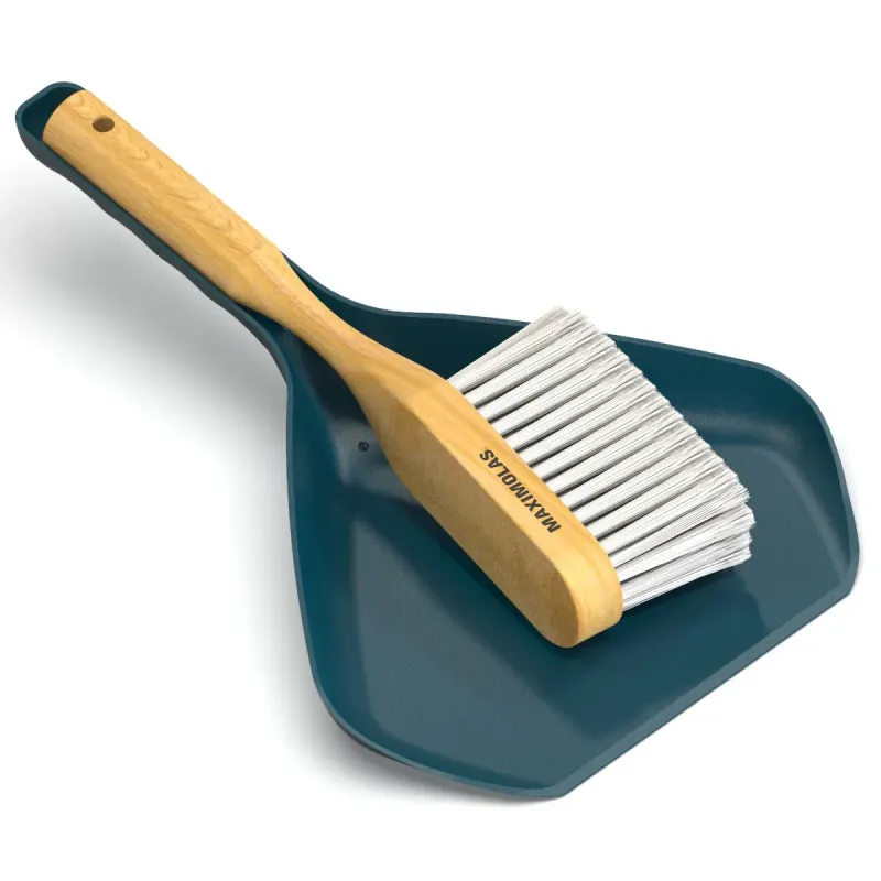 DUSTPAN STALKER&BROOM MAXIMOLAS BLUE 62405