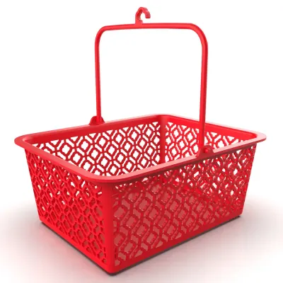 BASKET MOSAIC MAXIMOLAS - Red BASKET MOSAIC MAXIMOLAS - Red
