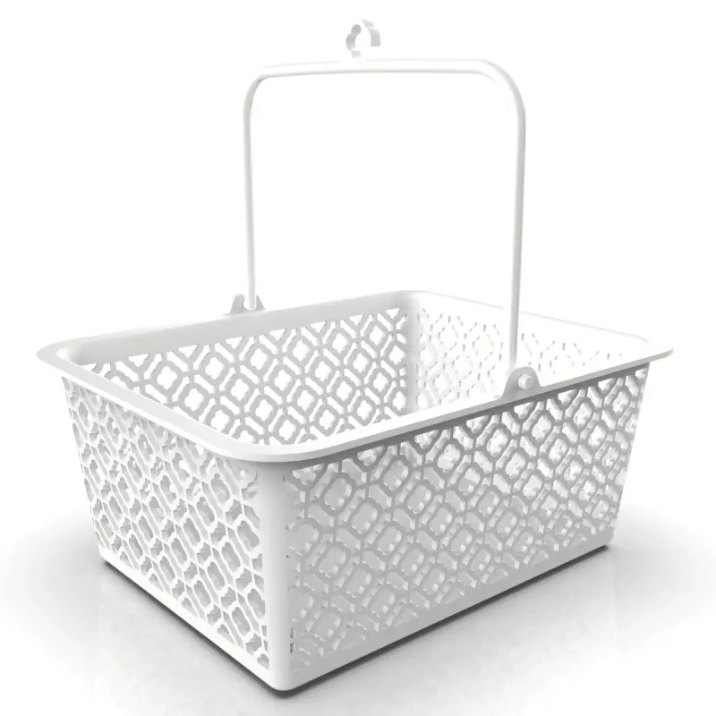 BASKET MOSAIC MAXIMOLAS - White