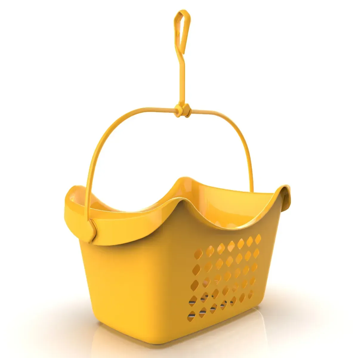 BASKET CHIC MAXIMOLAS Yellow BASKET CHIC MAXIMOLAS Yellow