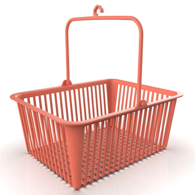 BASKET CLASSIC MAXIMOLAS Ocher