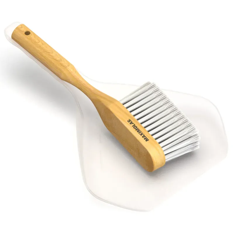 DUSTPAN STALKER&BROOM MAXIMOLAS Translucent