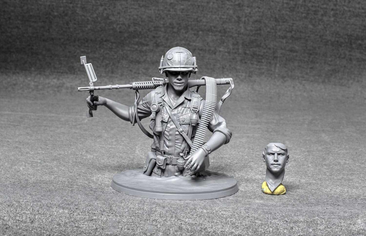 NAM : M60 Gunner Bust
