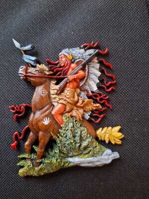 Westernflat: Indian on Horse