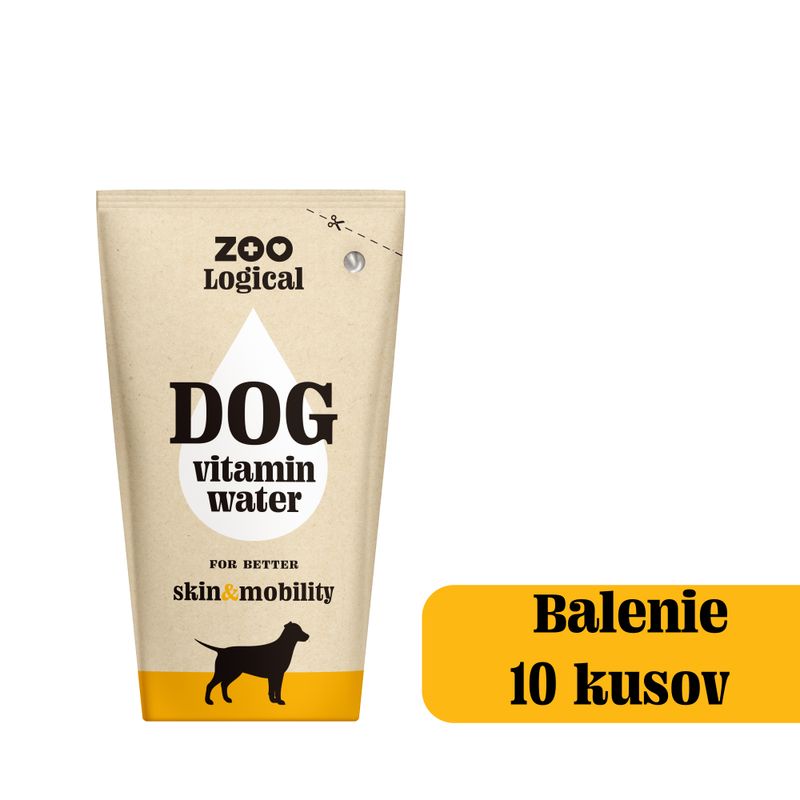 ZOO Logical vitamínová voda pre psov 10 ks