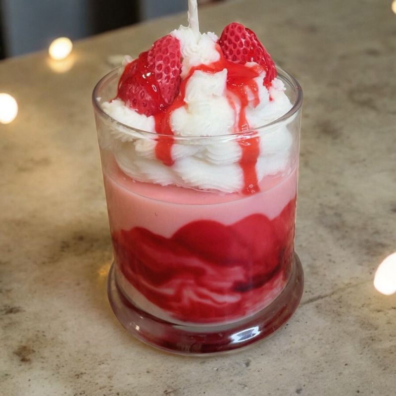 12oz Strawberry Shortcake Candle