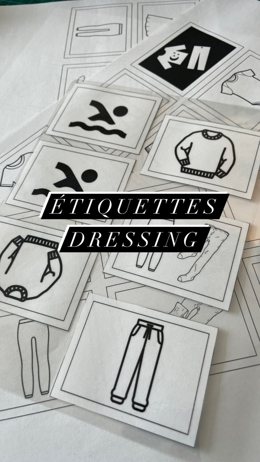 ​Labels for a child&#39;s wardrobe