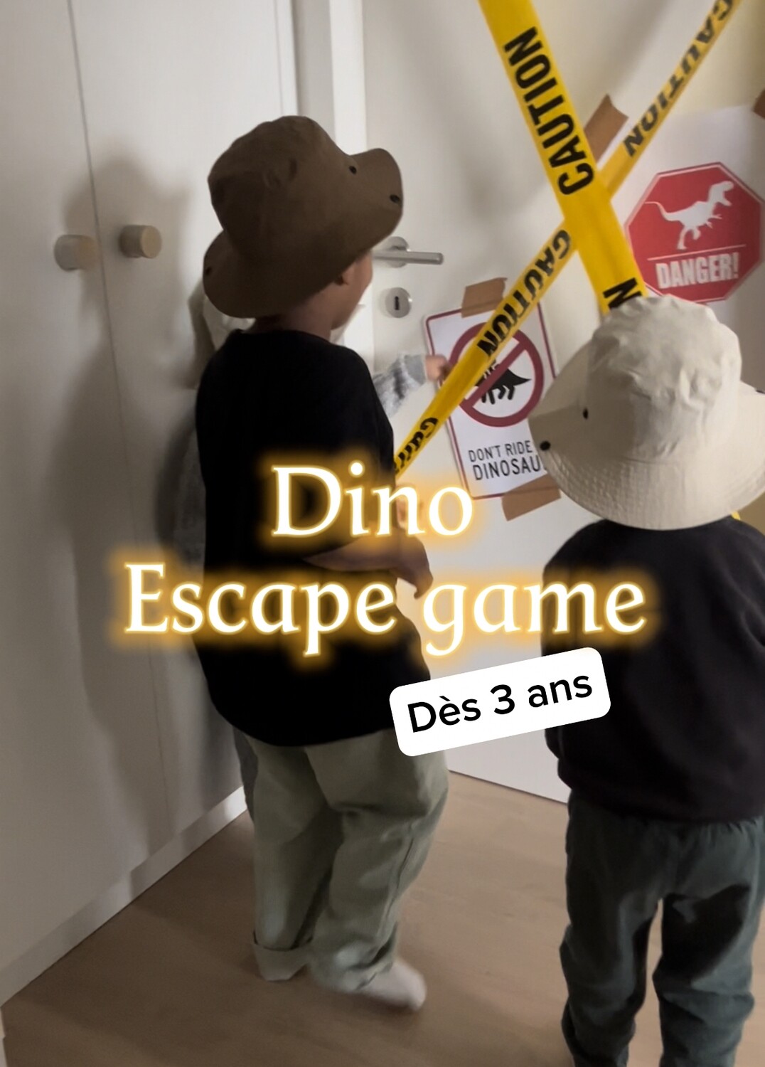 ​Dino Escape Game - From 3 Years Old