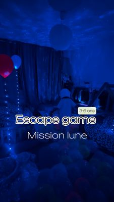 Escape game : Mission LUNE - 3/6 ans