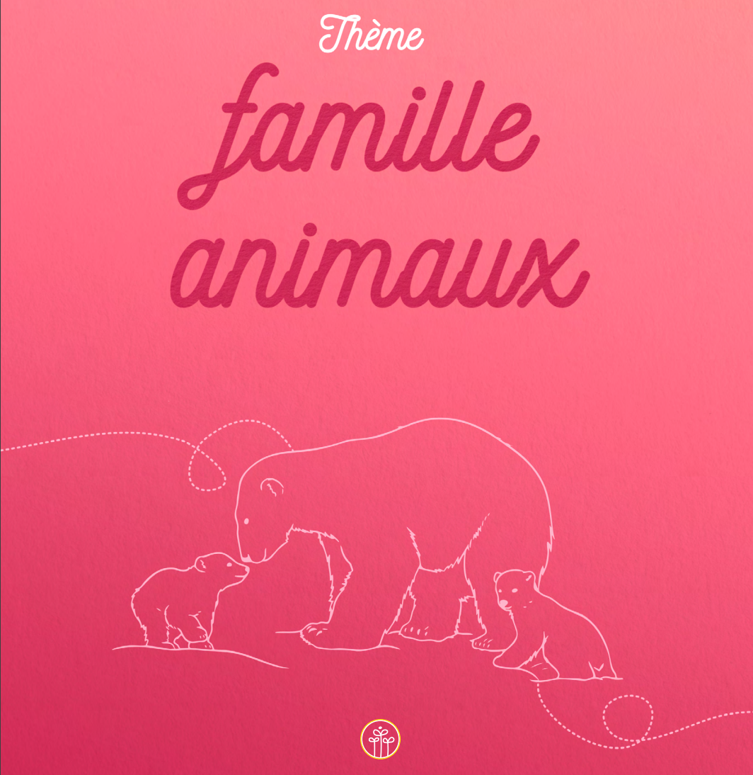 40 coloriages &quot;familles animaux&quot;