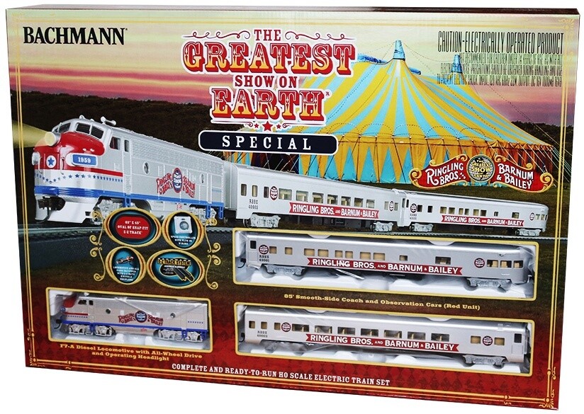 BAC00749 | HO SCALE | GREATEST SHOW RINGLING BROS.  SET