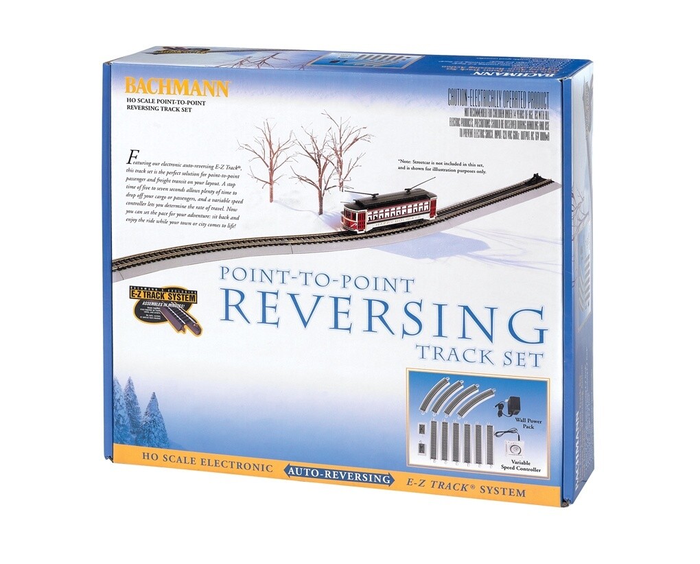 BAC44547 | HO SCALE | NICKEL SILVER E-Z TRACK® REVERSING SYSTEM