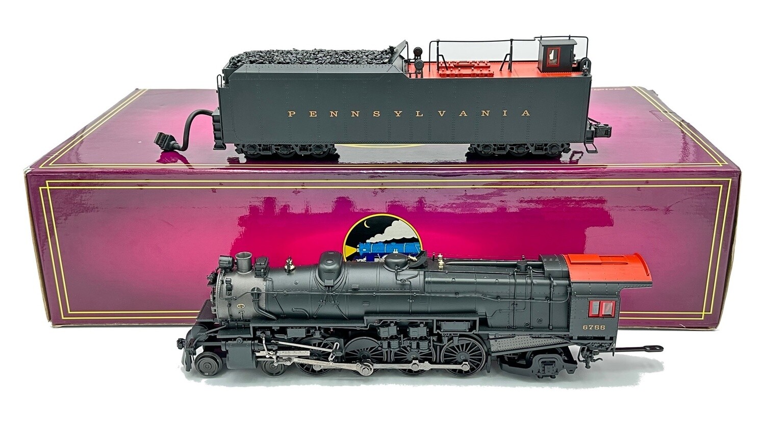 MTH20-3084-1U | O GAUGE | STS Grade A Certified | Premier 4-8-2 M-1b Mountain Steam Engine w/Proto-Sound 2.0 | Pennsylvania