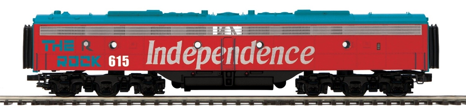 MTH20-21248-3 | O GAUGE | O Scale Premier E-8 B-Unit Diesel (Non-Powered) | Rock Island (Independence)