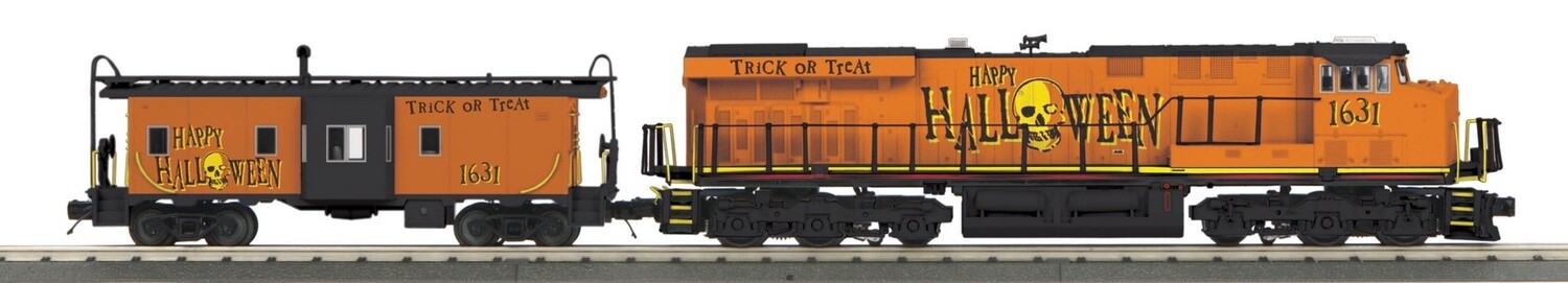 MTH30-20359-1 | O Gauge | RailKing ES44AC Imperial Diesel &amp; Caboose Set With Proto-Sound 3.0