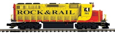 MTH20-21204-1 | O Gauge | Premier GP-40 Diesel Engine w/Proto-Sound 3.0 (Hi-Rail Wheels) | Rock &amp; Rail