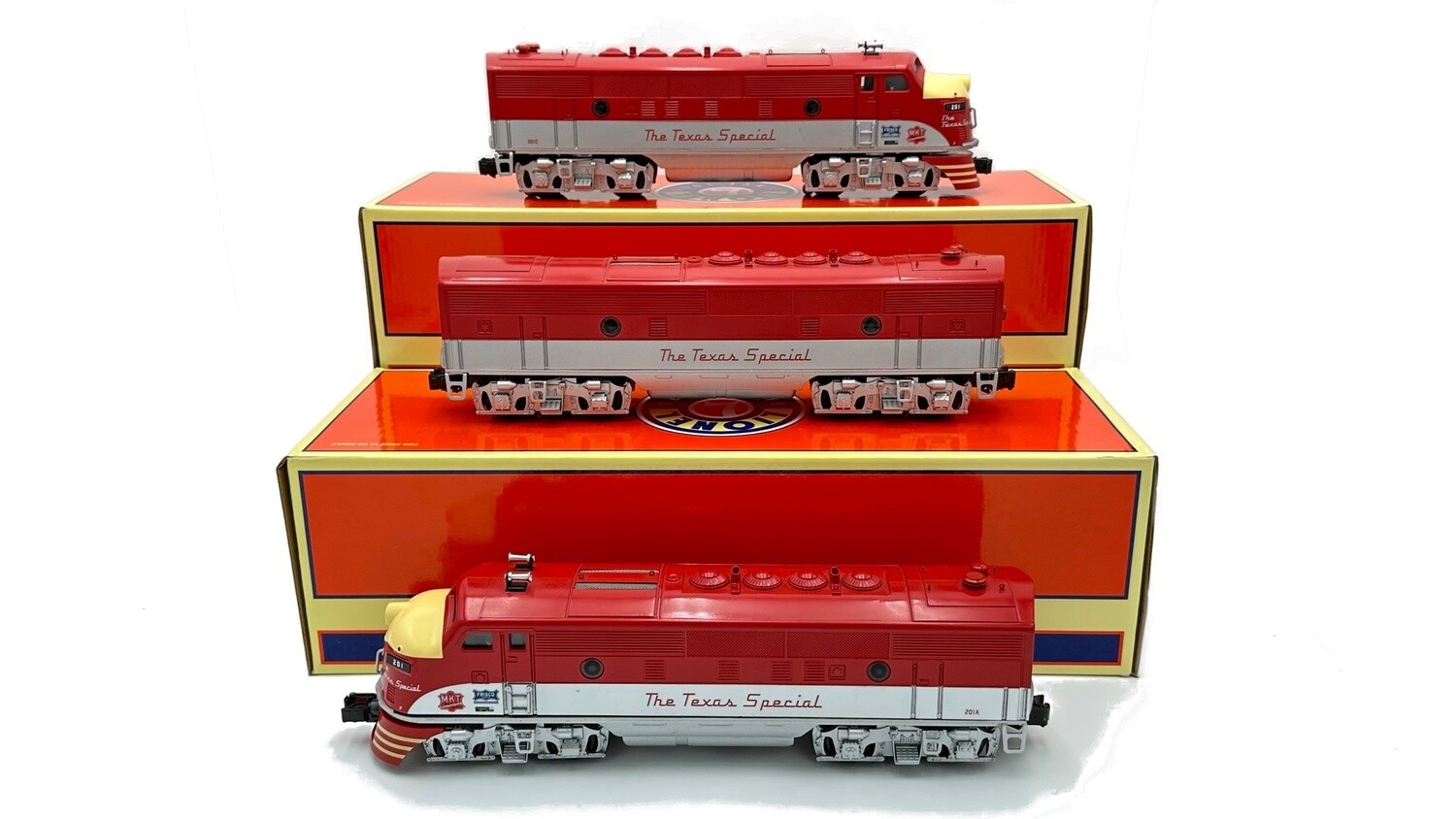 LIONEL 6-11194U | O Gauge | NEIL YOUNG SIGNATURE LINE 'TEXAS SPECIAL' F3 PASSENGER SET W/  LIONEL 6-39543 NON-POWERED B UNIT