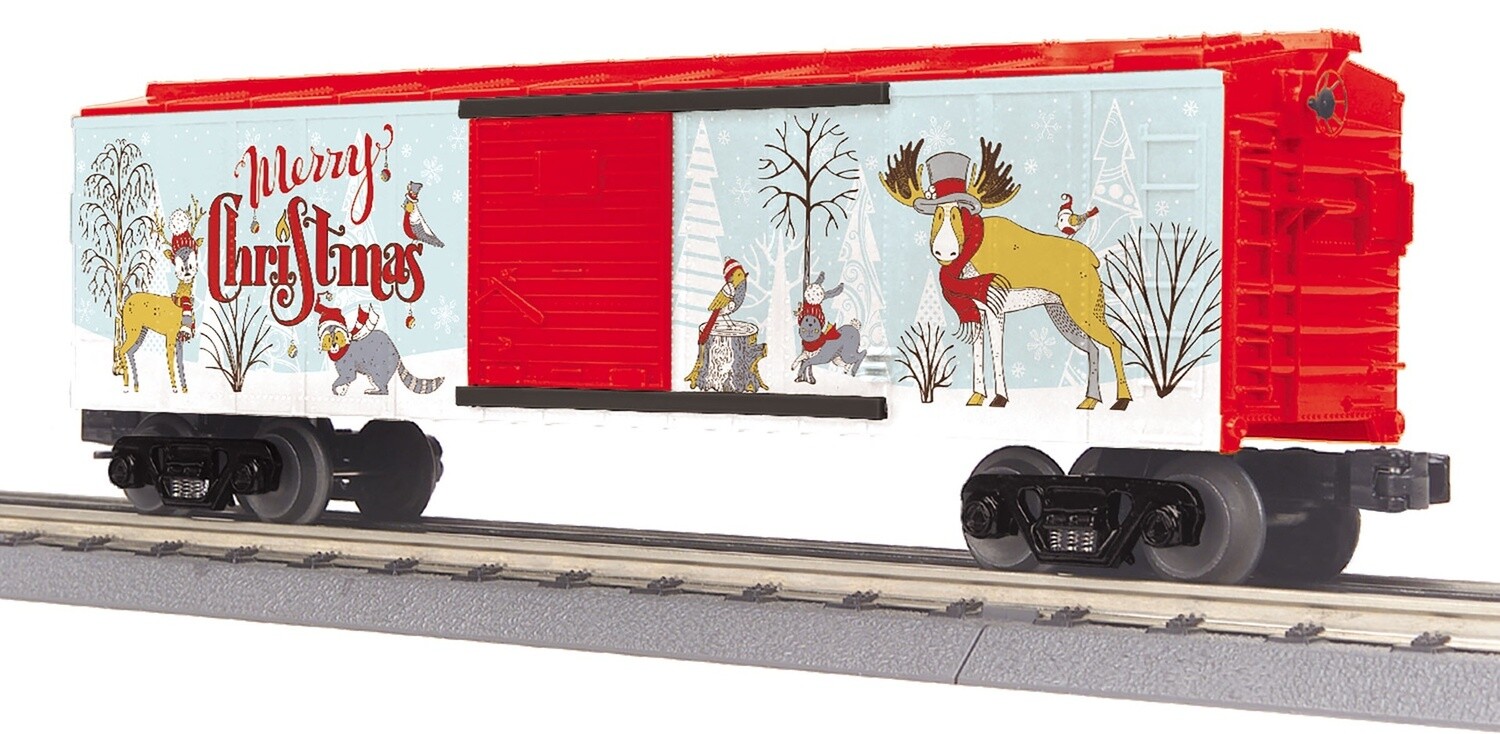 MTH30-71022 | O Gauge | RailKing 2020 Christmas Boxcar