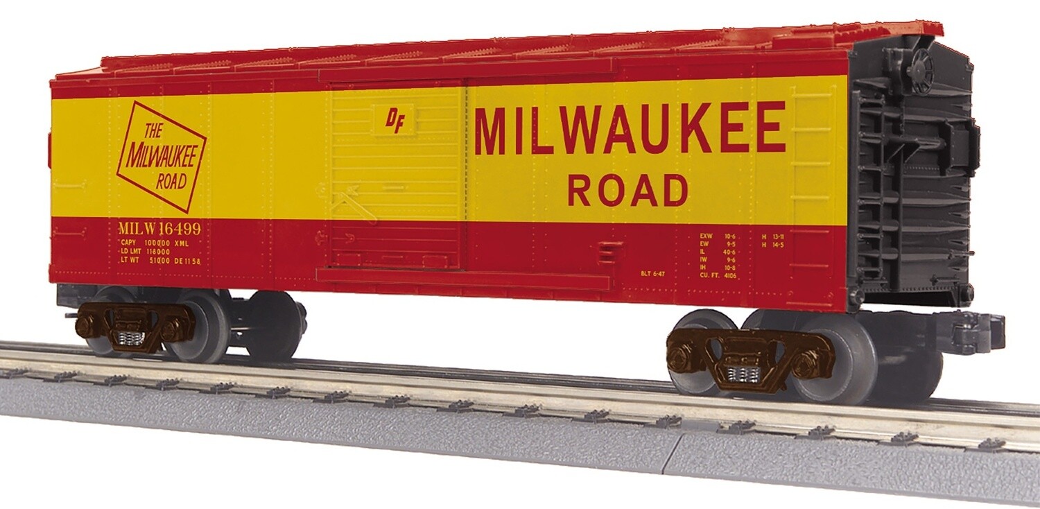 MTH30-71117 | O Gauge | RailKing Box Car | Milwaukee Road