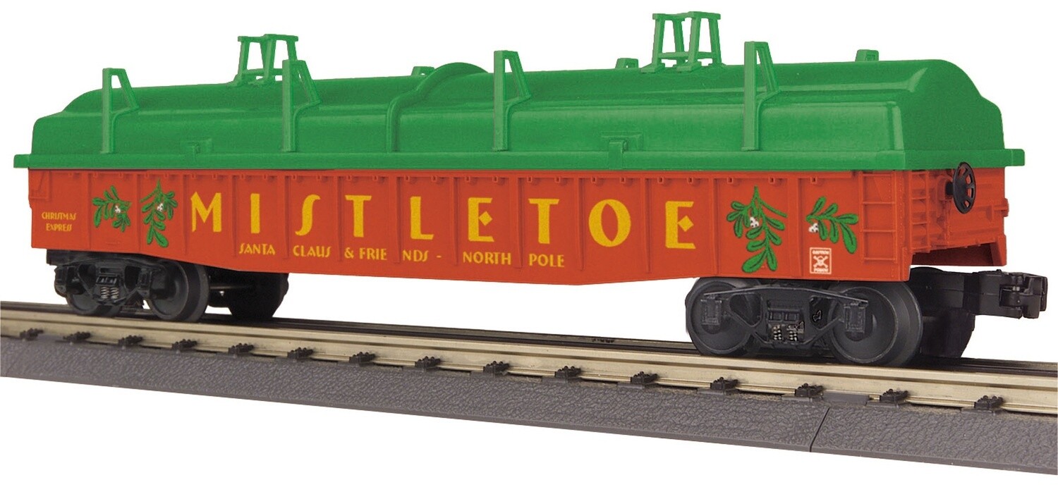 MTH30-72081 | O Gauge | RailKing Gondola Car w/Cover | Christmas