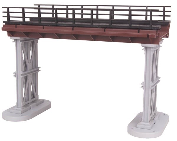 MTH40-1048 | O Gauge | Subway Trestle Bridge | Silver