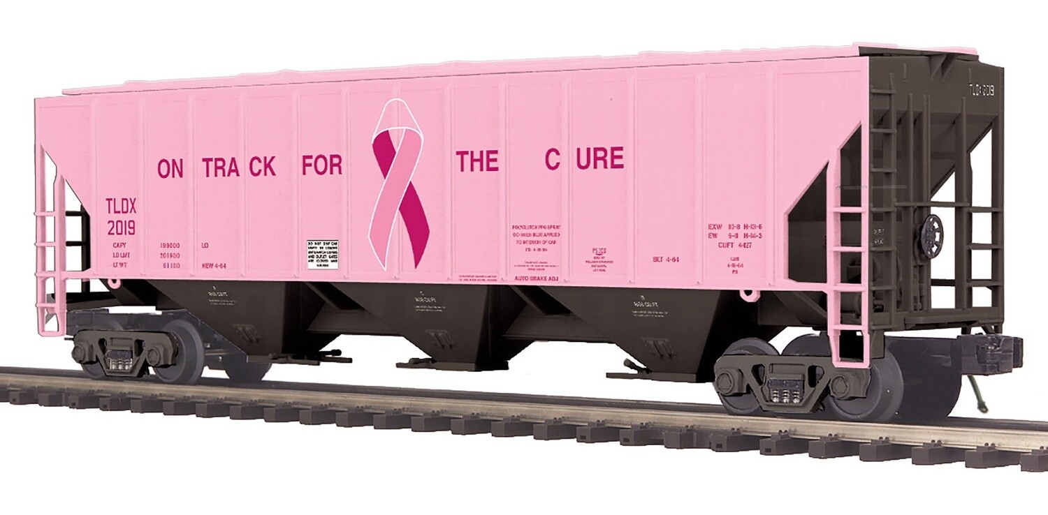 MTH20-97377 | O Gauge | Premier PS-2CD High-Sided Hopper Car | On Track For A Cure