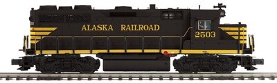 MTH20-21551-1 | O Gauge | Premier GP-35 Low Hood Diesel Engine w/Proto-Sound 3.0 (Hi-Rail Wheels) | Alaska