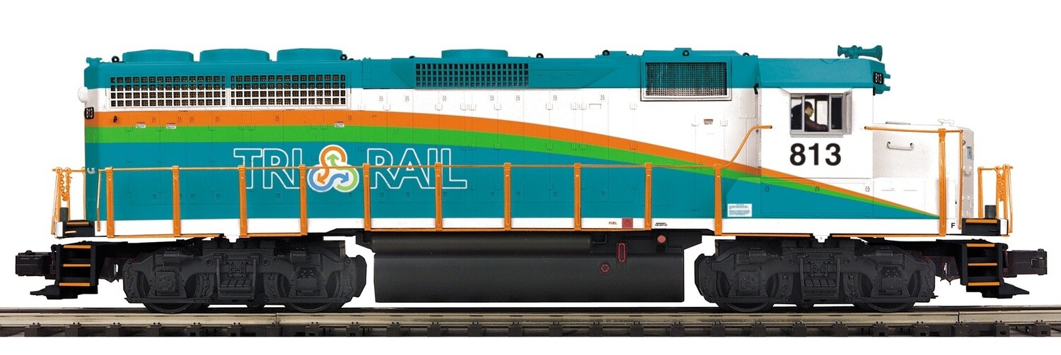 MTH20-20833-1 | O Gauge | Premier GP-40 Diesel Engine w/Proto-Sound 3.0 (Hi-Rail Wheels) | Tri Rail