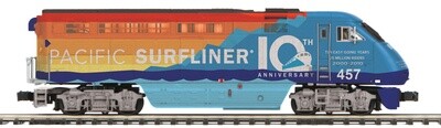 MTH20-20779-1 | O Gauge | Premier F59PHI Diesel Engine With Proto-Sound 3.0 | Amtrak (Surfliner 10th Anniversary)