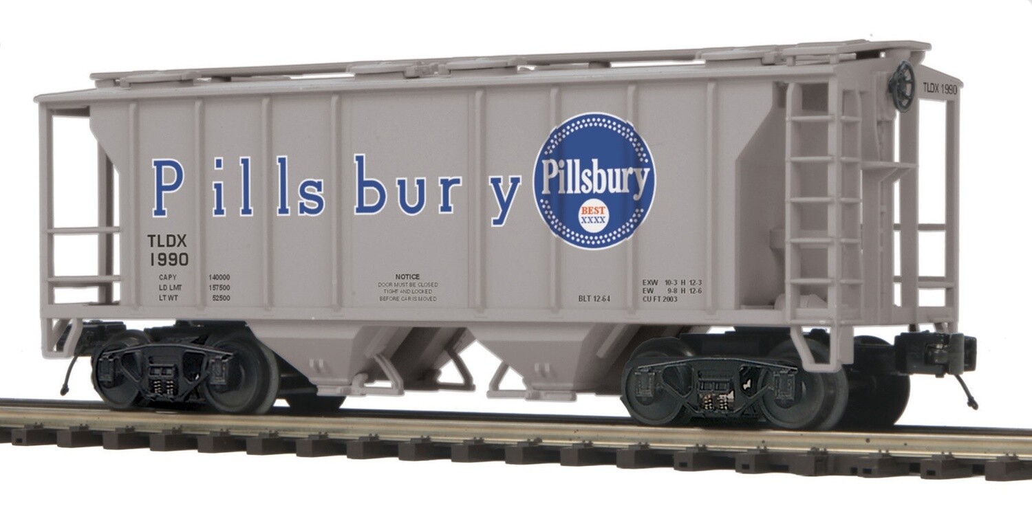 MTH20-97346 | O Gauge | Premier Ps-2 Hopper Car | Pillsbury