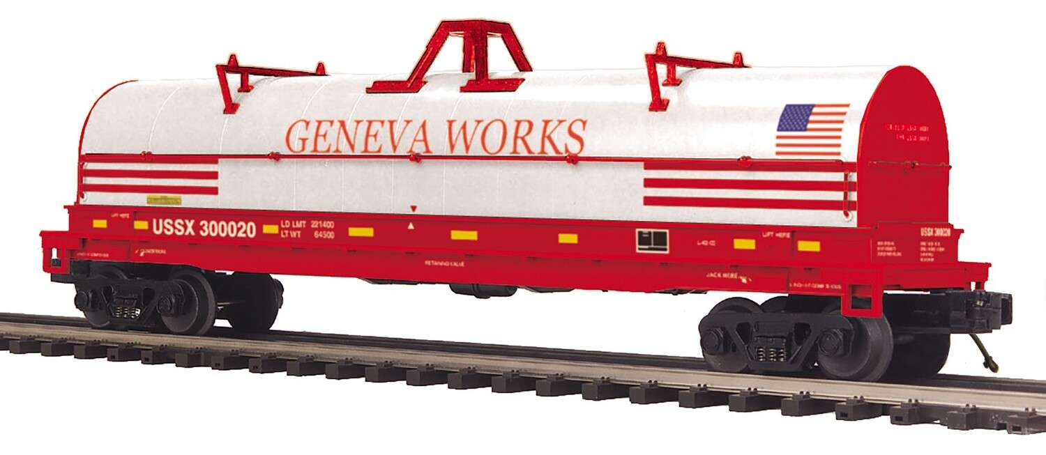 MTH20-95343 | O Gauge | Premier Coil Car | Geneva Works